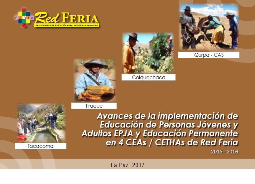 AVANCES DE LA IMPLEMENTACIÓN DE EPJA